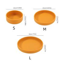 Juego de platos de cena de estilo nórdico para hornear, sartenes redondas de silicona para Pizza, bandeja antiadherente, platos de alimentación al aire libre, 3 uds. - details 0