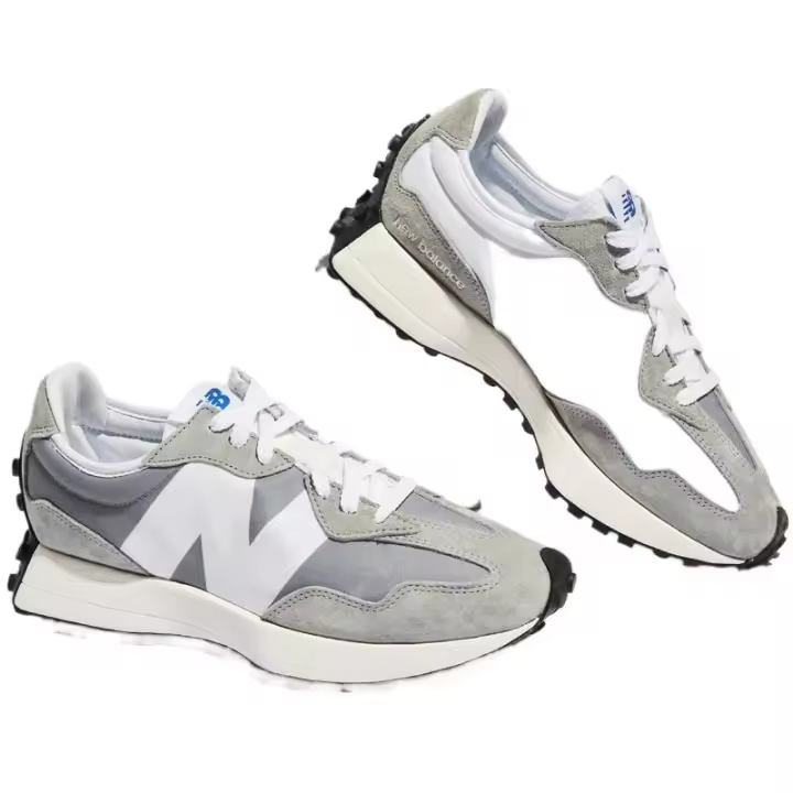 【100% original】 327 sitio web oficial para hombres y mujeres insignia Leten NB 327 Yuan Zuhui calzado deportivo de ocio MS327LAB - 1