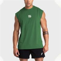 Camisetas sin mangas con estampado geométrico para gimnasio, chaleco deportivo sin mangas con estampado 3D, ropa informal de moda sencilla, camisetas deportivas para hombre - details 5
