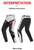 Pantalon de moto hombre 4 estaciones aire libre Deportes trail rally - details 9