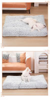 Cama para Perro de Veludo Rosa Grande Mediano Circular de Mezcla Textil Recomendado para Todas las Raças de Perros Suave y Peluche - details 8