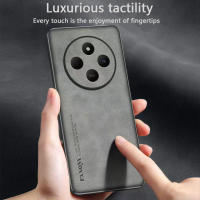 Funda protectora de cuero retro para Xiaomi Redmi 14C/ Poco C75, a prueba de golpes y caídas - details 1