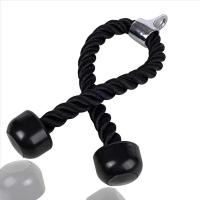 Cuerda portátil profesional para tirar hacia abajo de tríceps, cuerda multiusos estable para gimnasio, cuerda de nailon resistente para bíceps, equipo de Fitness - details 14