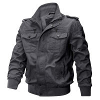 Chaqueta de Algodón para Hombres MAGCOMSEN Abrigo de Viento con Cremallera Multi-Bolsillos - details 14