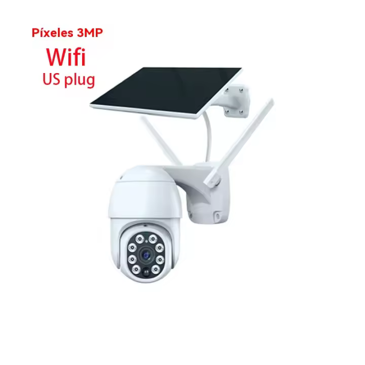 Camara de vigilancia exterior solar doméstico 4G HD inteligente Visión nocturna - 1