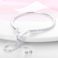 Pulsera de Plata Esterlina 925 Encanto de Mariposa Estrellas Luna Cadena de Seguridad - details 61