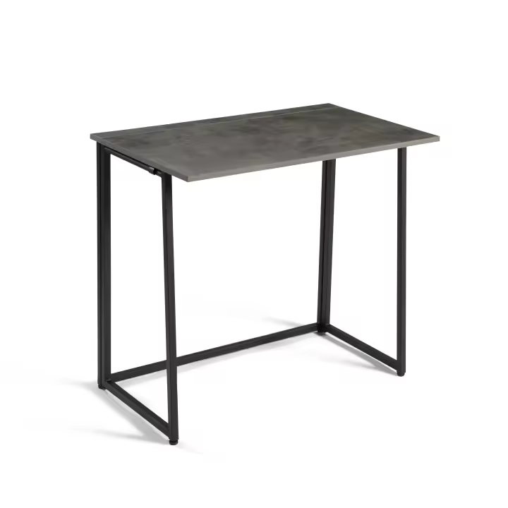 Mesa de Escritorio Plegable UTILITY – Compacta y Multifuncional, Estructura Metálica, 80x50 cm para Oficina en Casa - 1