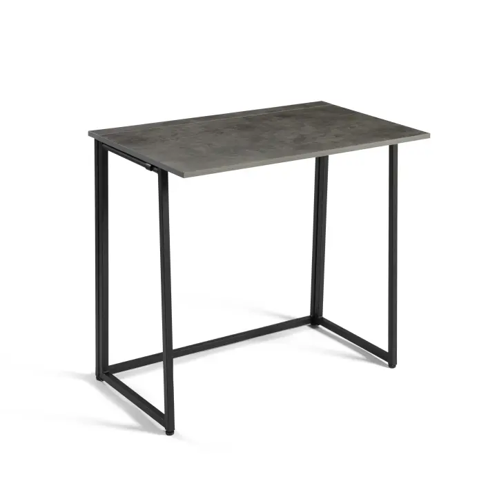 Mesa de Escritorio Plegable UTILITY – Compacta y Multifuncional, Estructura Metálica, 80x50 cm para Oficina en Casa - 1