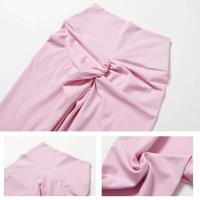 Fierss Conjunto de Yoga, Soft Gym Tre, Color Sólido, Transpirable, Traje de Entrenamiento para Correr para Mujer, 2 Piezas - details 19