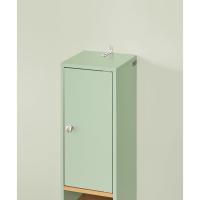 Mueble de Baño Alto Armario de Pilar con 5 Estantes Abiertos 2 Puertas y 1 Cajón - details 45
