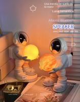 Luna Astronauta Light 6 Colores - Altavoz Bluetooth, Luz Nocturna, Regalos Creativos para Niños y Decoración de Fiestas Espacial - details 0