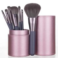 Juego de Brochas de maquillaje profesional de alta gama con cubo, colorete en polvo, sombra de ojos, base de cejas, herramienta - details 4