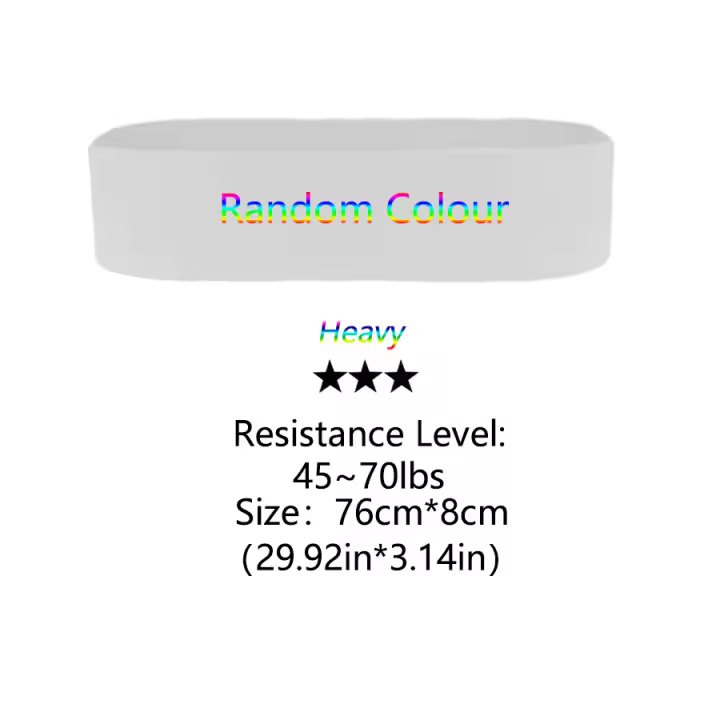 Bandas Elásticas de Resistencia para Hombres y Mujeres Equipo de Gimnasio Yoga Para Sentadillas y Estiramientos Loops Flexbands Deportes al Aire Libre - 1