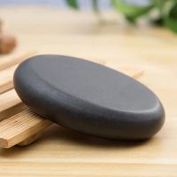 Piedra de Spa Caliente Natural 1PC Herramientas de Cuidado Masaje Alivio del Dolor Espalda Terapia con Piedra de Basalto - details 2