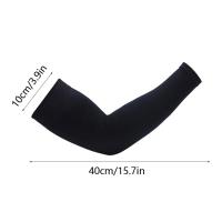 Mangas de Protección Solar de Verano Tela de Seda de Hielo Guantes Protectores UV para Hombres - details 14