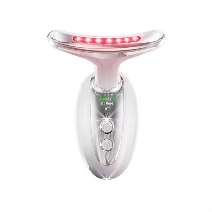 Masajeador de Cuello Tratado Patrón de Cuello Artefacto para Cuidado de la Piel Facial - 1
