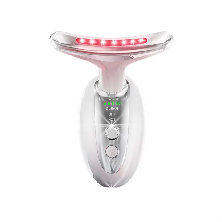 Masajeador de Cuello Tratado Patrón de Cuello Artefacto para Cuidado de la Piel Facial - 1