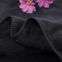 Toalla de baño de microfibra: toalla facial suave y liviana, baño inodoro, spa, toalla de gimnasio (negro) - details 2