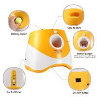 Lanzador de pelotas para mascotas, lanzador de pelotas de tenis elástico para exteriores, juguete para perros, máquina automática de pelotas - details 0