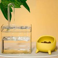 Fuente con filtro automático para gatos, bebedero eléctrico transparente con filtro de recirculación silencioso, USB, dispensador de agua - details 5