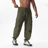 Pantalones cargo de moda de verano holgados de estilo coreano para hombre con piernas cónicas - details 18