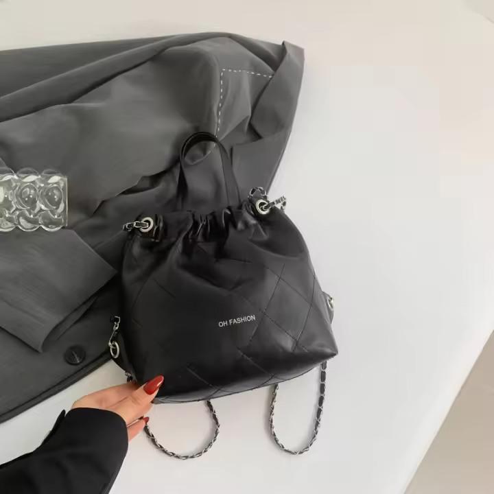 Mochila, cadena, bolso pequeño, personalidad, bolso, ocio, diseño, moda, nuevo estilo, mochila - 1