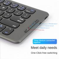Teclado inalámbrico plegable con Bluetooth, USB tipo C para Windows, Android, ordenador, tableta, PC, teléfono - details 6