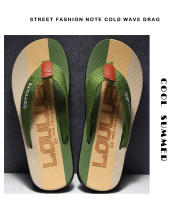 Nuevas chanclas de los hombres zapatillas de verano de los hombres antideslizante tendencia de la moda de la playa al aire libre zapatillas frescas - details 8