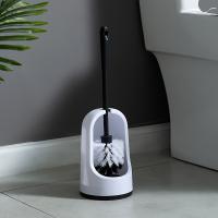 Conjunto de Cepillo para Inodoro de Mango Largo y Cabeza Flexible, con Soporte, Limpieza Higiénica y Sin Esfuerzo del baño - details 6