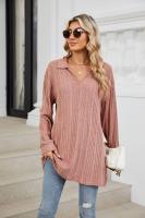 Camiseta Polo con Cuello Redondo para Mujer Algodón 100% Moda Juvenil de Lujo Precios Bajos Bonitos - details 11