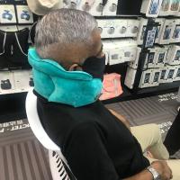 Almohada de viaje inflable en forma de U, almohadilla suave plegable para reposacabezas, ahorra espacio, cómoda almohada para dormir, vértebra Cervical, coche - details 16