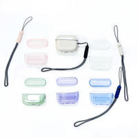 Funda transparente con cordón para Airpods Pro 2. ª generación, funda para auriculares inalámbricos, funda antipérdida con correa - details 1