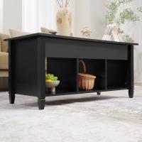 Mesa de Café Elevable con Cajón Estilo Moderno para Sala Patas de Madera Maciza - details 18