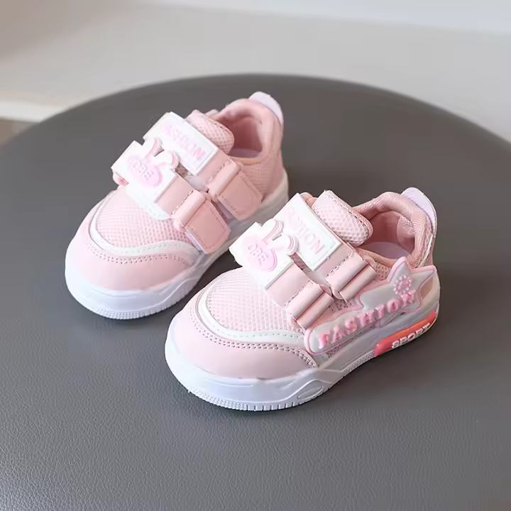 Zapatillas Deportivas para Niños Primavera 2025 Zapatos de Tablero Suaves Antideslizantes para Niñas Medianas y Pequeñas - 1