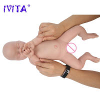 Muñeca de Bebé Renacida de Silicona IVITA Muñeca Suave Realista con Chupete para Niños - details 17