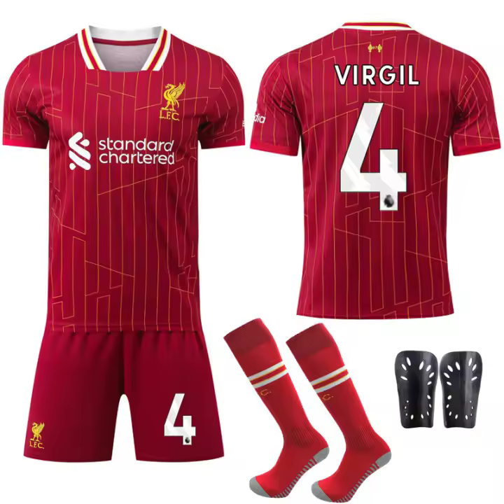 Niños 2324 Real Madrid Camiseta local No. Uniforme deportivo de fútbol para hombre 9 Mbappe 5 Bellingham 7 Vinicius - 1