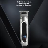 Maquinilla de Afeitar Recargable USB Electrópica para el Hogar Uso en Peluquería Pantalla Digital - details 8