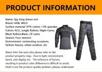 Traje de entrenamiento táctico al aire libre con conjunto de rana de camuflaje Hanye - details 2