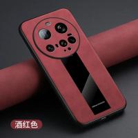 Funda de Cuero Sencillo para Xiaomi 15 Ultra A Prueba de Golpes Textura de Fibra de Cuero - details 26