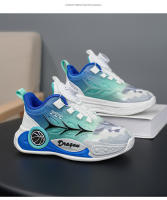 Zapatos de entrenamiento de estudiantes con hebilla giratoria, zapatillas antideslizantes para niños, zapatillas - details 16