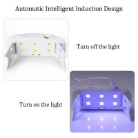 Lámpara Mini Plegable de 6W Luz UV para Curación de Esmalte de Uñas Herramienta de Manicura DIY - details 5