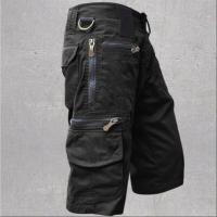 Pantalones Cargo de Verano para Hombres Talla Grande, Recta, Multi-Bolsillos, Moda Casual - details 10