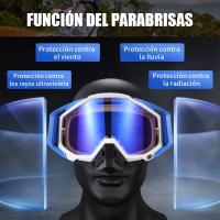 Gafas Deportivas para Motocross, lentes táctiles ajustables - details 4