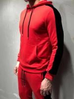 Traje informal para hombre, traje para correr para deportes al aire libre, sudadera con capucha y pantalones de chándal, moda 2025 - details 11