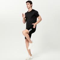 Conjunto Deportivo de Verano de Secado Rápido Cuello Redondo, Material de Poliéster, Ligero y Transpirable para Entrenamiento en Gimnasio - details 4