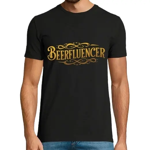 Beerfluencer Beer Cerveza Influencer Camisetas CERVEZA,Pack Regalo Camiseta Personalizada - 1