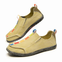 Zapatos de lona informales para hombre, mocasines transpirables, suaves y cómodos, antideslizantes, sin cordones, para conducir - details 21