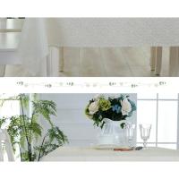 Mantel impermeable de encaje de plástico de PVC, cubierta antideslizante, antipolvo, sin lavado, carrito de té - details 15