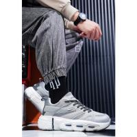 Moda zapatos de los hombres de cuero grueso forro caliente tendencia zapatos casuales de moda cien marea zapatos coloridos deportes zapatos de los hombres - details 2