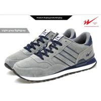 Zapatos Deportivos Versátiles de Doble Estrella Transpirables de Cuero Genuino para Primavera y Otoño Zapatos Planos Cómodos para Correr a la Moda - details 31